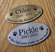 Personalised Pet Memorial