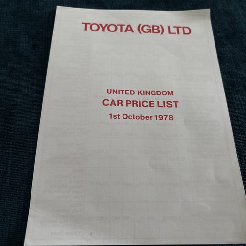 Toyota range orig 1978 mkt - toyota,