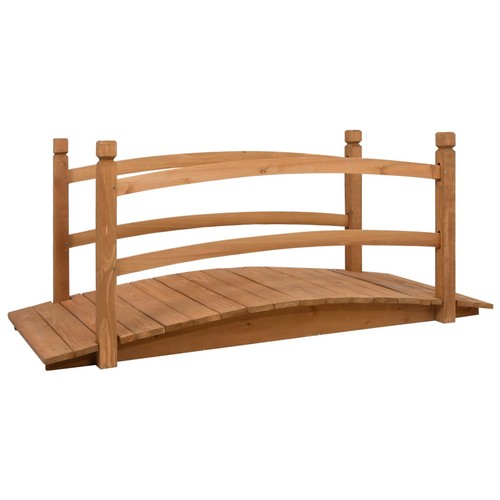 Solid firwood garden - solid, bridge