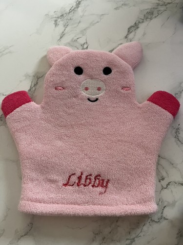 Personalised wash mit glove - wash, mit/glove
