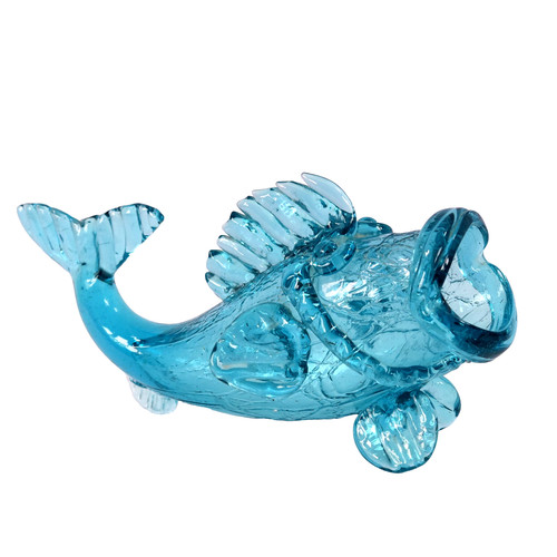 Murano glass fish figurine - murano,