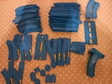Huge Tomy Trackmaster Blue Track Bundle Thomas The Tank Engine Of 124 Pieces 