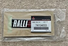 Genuine Mitsubishi RALLIART