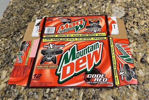 Vintage mountain dew code red - dew,