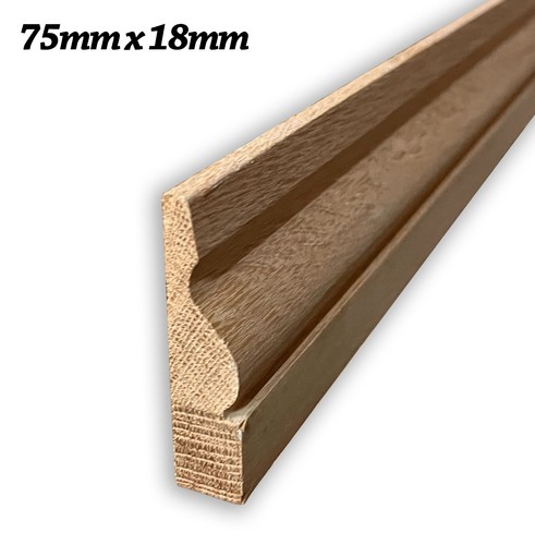 Engineered oak ogee skirting - ogee,