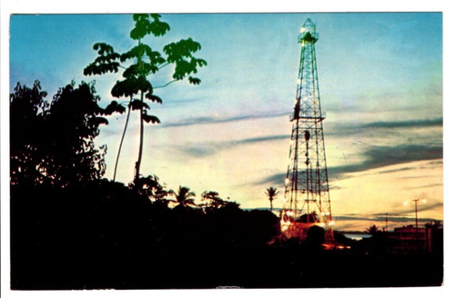Post card texaco - post, of