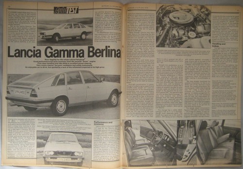 June 1978 lancia - june, gamma