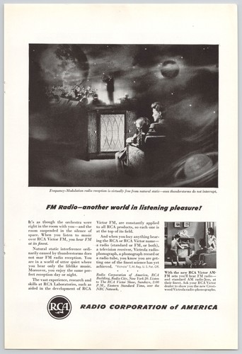 Rca victor radio television - fm,