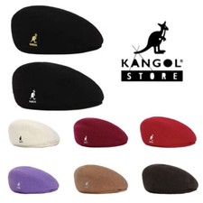 Kangol Wool 504 Flat Cap Men Women Casual Woolen Beret Hat Premium Newsboy Caps