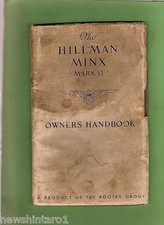 1953 HILLMAN MINX MARK VI