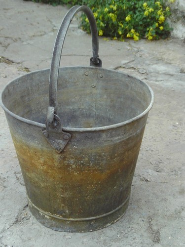 Vintage riveted galvanised - vintage,