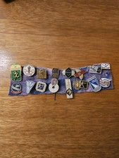 16 X Olympic Games Pin Badges