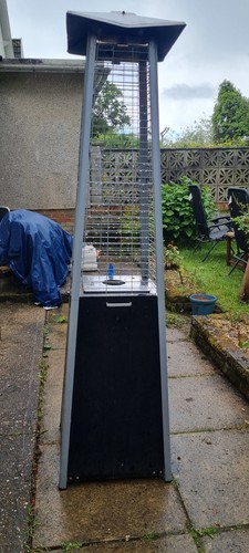 Gas luxury glass flame patio - flame,