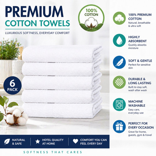 Premium cotton towel - 28,