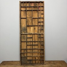 Vintage Wooden Printers Tray -