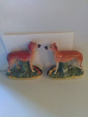 Vintage pair staffordshire - vintage,