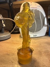 Vintage Art Deco Frosted Glass