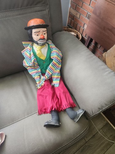 Vtg emmett kelly hobo - kelly, clown