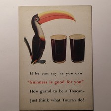 Postcard Guinness is good for