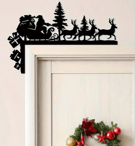 Santa clause sleigh reindeer - santa,