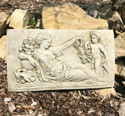 Roman lady stone plaque - roman,