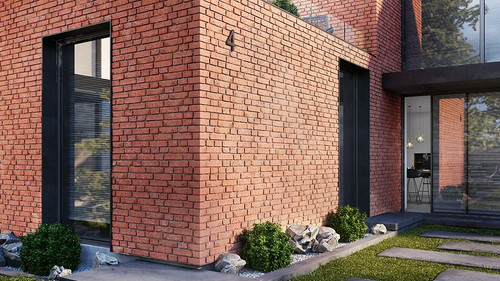 Mons brick slip - slip, wall