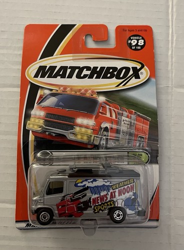 Matchbox news truck new - matchbox,