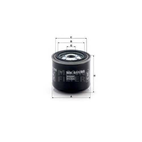 Mann wk811 fuel - mann, wk811/86
