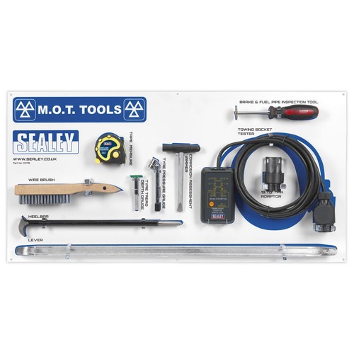 Sealey mot tool board with - board,