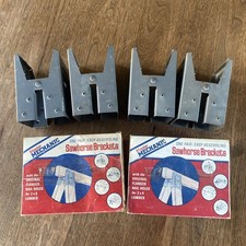 4  Sawhorse Brackets  2 Pair Master Mechanic TRU-VALUE brand NOS
