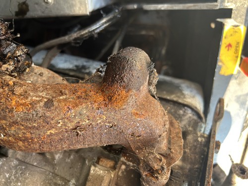 Rover triumph tr8 exhaust - rover,