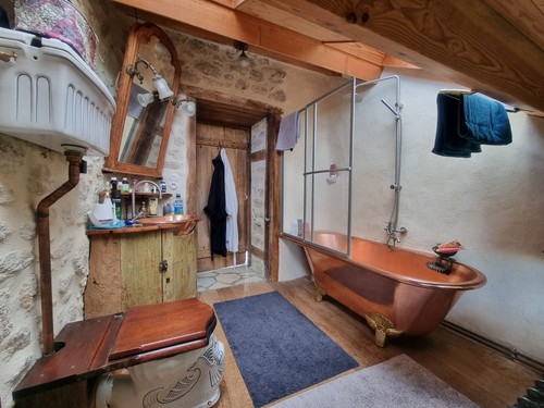 Copper bathtub made to - bathtub,