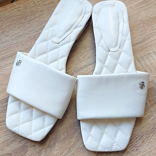 River island white quilted - island,