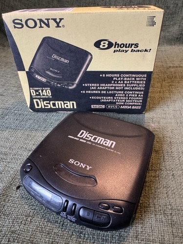 Sony discman 140 - sony, d-140