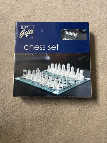 Just gifts glass chess set - set, in