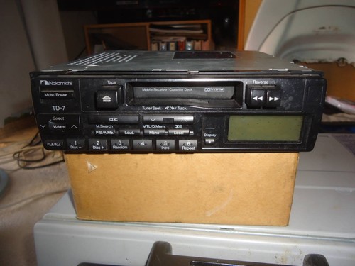Nakamichi mobile tuner - td-7,