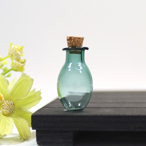 Mini glass bottles with cork - mini,