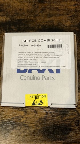 Baxi pcb combi kit - pcb,
