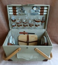 Vintage Large Picnic Hamper