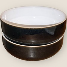Denby Jet Black 2x Cereal Soup