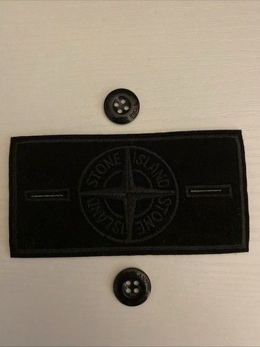 Stone island replacement badge - stone,