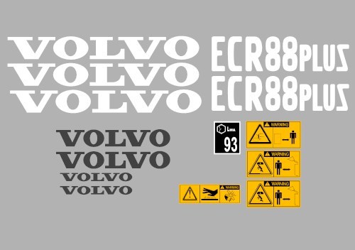 Volvo ecr88 plus - ecr88, digger