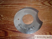 Burman. Kick start spring cover. Nickel. 116mm.  Kickstart Spring Cover