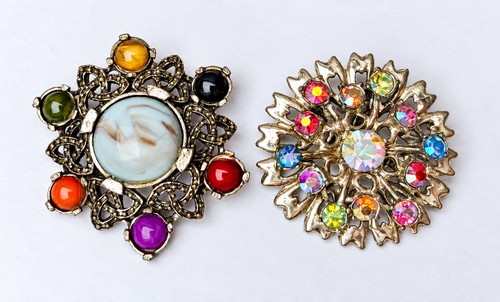 Vintage brooches scottish - 2,