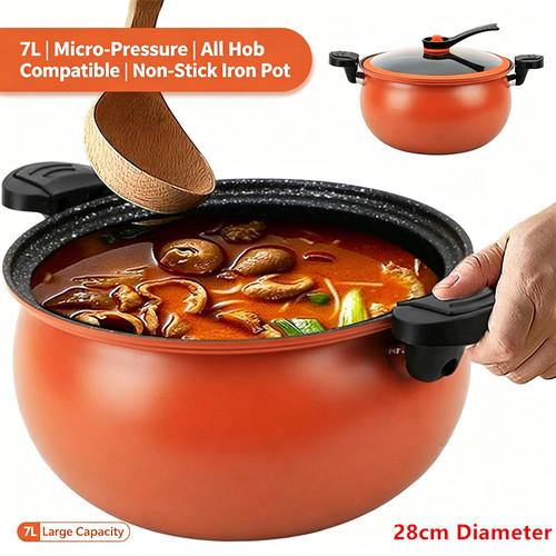 Iron micro pressure cooker - micro,