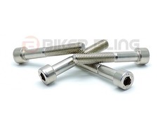 Cagiva Elefant 900 1991 stainless steel fork stanchion wheel axle pinch bolts