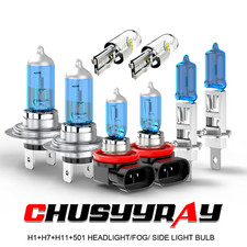 H7 H1 H11 White halogen