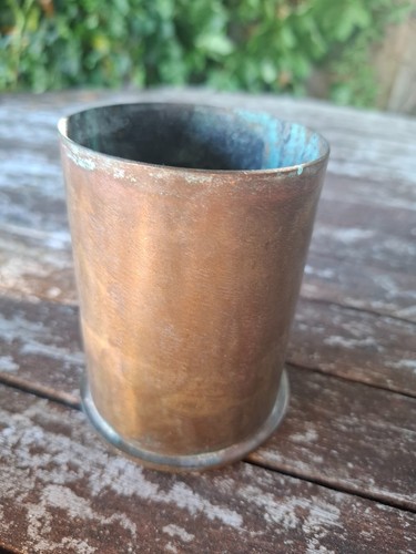 Vintage trench art repurposed