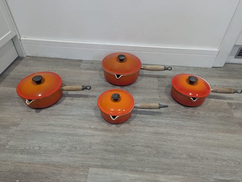 Creuset cast iron saucepan - le,