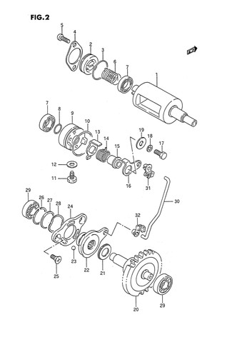 Suzuki genuine atv ball lt500r - suzuki,